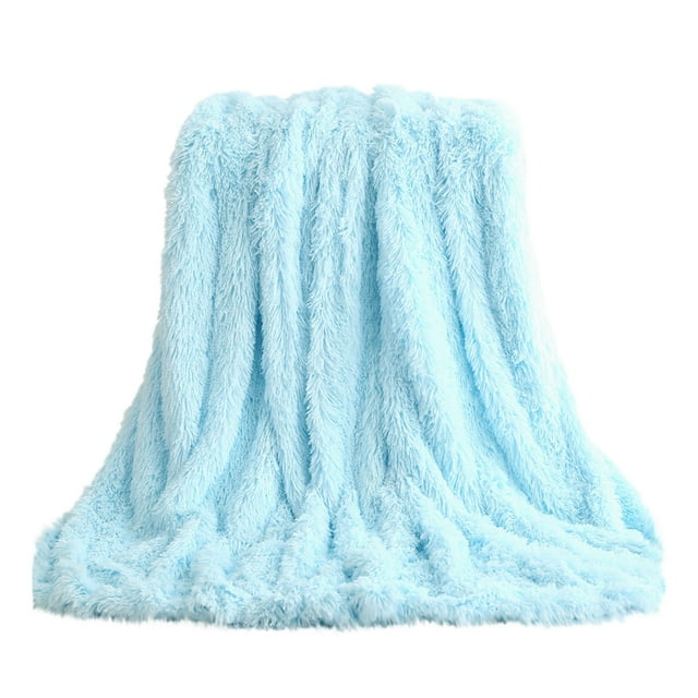Nkmbld Throw Blanket Plain Color Double-sided Velvet Window Blanket Bedside Bed Tail Blanket Double-layer Velvet Conditioning Blanket White Blanket Sofa Blanket Cover Blanket