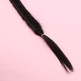 thumbnail image 3 of OULII Synthetic Hair Extensions Ponytail Braid Extensions Black Women Daily Use 1Set, 3 of 6