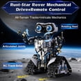 thumbnail image 3 of STEM Space Robot Building Kit with Remote Control, Technic Coding Robotic Toys  Buildable 2 in1 Models with 1468 PCS, 3 of 8