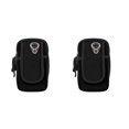 thumbnail image 3 of maskred Sports Cycling Jogging Gym Armband Arm Band Holder Bag For Mobile Phones black 2Set, 3 of 6