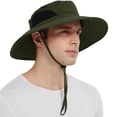 thumbnail image 1 of EINSKEY Sombrero de ala ancha para el sol, protección UV UPF 50+, impermeable, plegable, para hombres y mujeres, pesca, senderismo, playa, jardín, 1 of 1