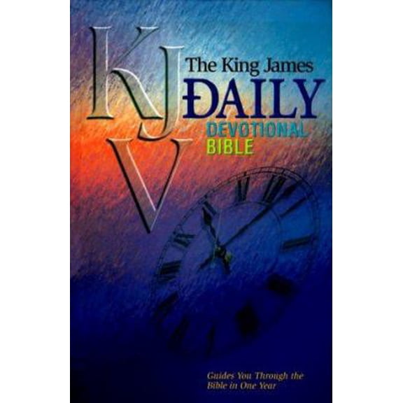 Pre-Owned The King James Daily Devotional Bible (Hardcover) 0529108402 9780529108401