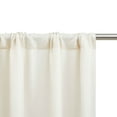 thumbnail image 4 of Mainstays Southport Textured Light Filtering Curtain Panel Pair, Set of 2, Ivory, 40"W x 84"L, 4 of 11