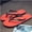 Red, variant on Men's Beach Non-slip Flip Flops Soft Sole Durable Outdoor Summer Footwear Gray 42