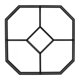 thumbnail image 2 of Molde de Fabricantes de Senderos, Molde de Pavimento de Concreto, Hexagonal de Balcón de Moño de Pavimento de Pavimento de Cento de Bricolaje Jardín Jardín, 2 of 7