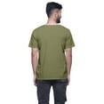 thumbnail image 3 of Atasi Tailored Fit Short Kurta Cotton Poplin Solid Keyhole Neck Casual Shirt, 3 of 6