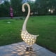 thumbnail image 5 of Arte Estatua Decoración de lámpara Adornos de paisaje Esculturas impermeables de piezaza interior y exterior para de porche cisne CUTICAT Decoraciones de césped, 5 of 7