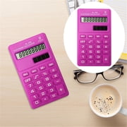 Cqxid Office&Craft&Stationery Under $5 Standard Calculator Mini Digital Desktop Calculator 8 Bit LCD Displays Smart Calculator Pocket Sized Basic Calculator For Home School Calculator