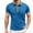 Z05-Blue, variant on Kcolen Mens Polos Tall Men's Zipper Collar Gradient Shirt Short Sleeve Casual Business Dressy Tee Summer Top Casual Summer Outdoor Basic