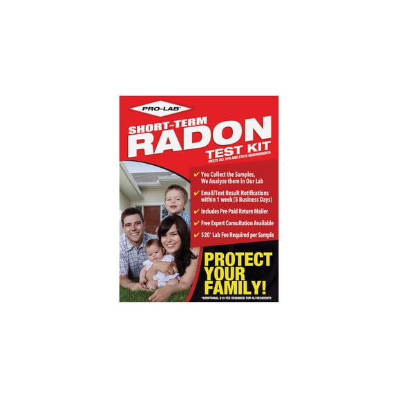 Pro Lab Inc. Pro Lab Radon Gas Test Kit - Pack of 2