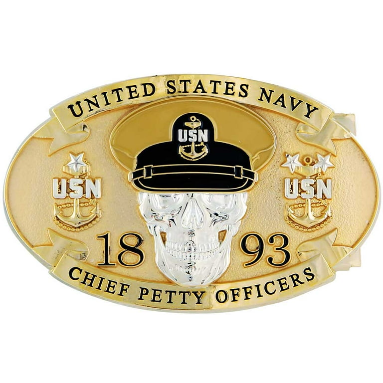 Navy chief belt buckle best sale