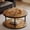 Brown, variant on HarmonyStrings 36" Coffee Tables with Storage, 2-Tier Round Coffee Table, Center Table for Living Room, Furniture for Small Spaces-Black Round