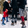 thumbnail image 4 of Men's Merino Wool Midweight Base Layer Pants - Thermal Bottoms - True Red - 3X-Large, 4 of 5