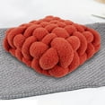 thumbnail image 1 of Maoww Modern Knot Cushion Soft Mat Creative Throw Pillows for Cafe Bedroom Decor Red, 1 of 9