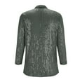 thumbnail image 5 of Pyhlmscde Women's Sequins Casual Long Sleeve Lapel Outerwear Jacket, Velvet Blazer Women, Sequin Blazer for Women, Jackets for Women, 5 of 5
