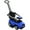 Blue, variant on Aosom 2 In 1 Kid Ride on Push Car Stroller Sliding Ride on Car with Horn Music Light Function Secure Bar Ride on Toy for Boy Girl Toddlers 1-3 Years Old Blue