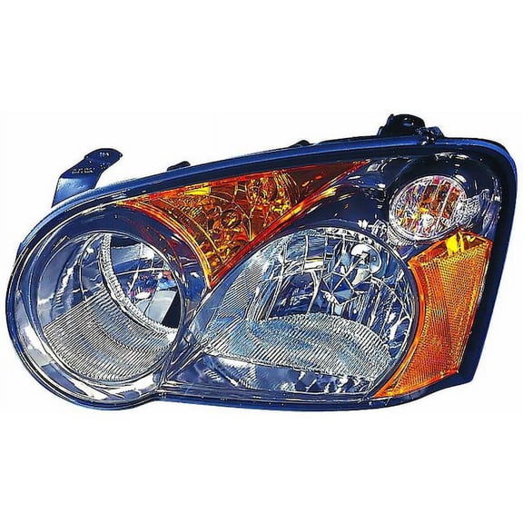 Left Headlight Assembly - Compatible with 2004 Subaru Impreza