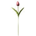 thumbnail image 1 of Inteprter Mini flor artificial, lirio único, tulipán, flor monarca, flor falsa de PU, decoración para el hogar y la Oficina, decoración para Flores artificiales morado oscuro Inteprter HA6563-13B, 1 of 6