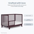 thumbnail image 4 of Dream On Me Universal Convertible Crib Toddler Guard Rail, Auburn, 4 of 5