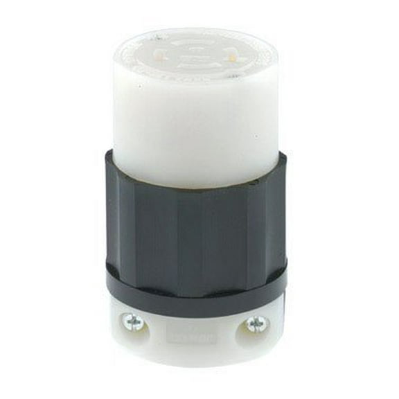 Leviton Industrial Nylon Grounding Locking Connector L14-20R 14-10 AWG 3 Pole 4 Wire