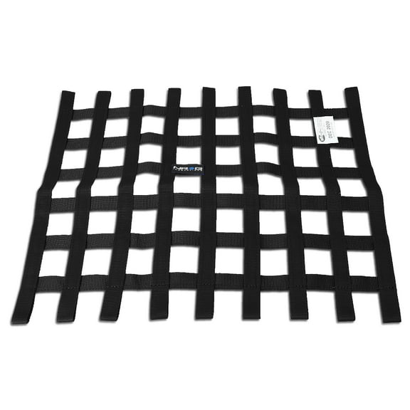 NRG Innovations NRG-NET-100BK NRG NET-100BK 23" W X 18" H Nylon Race Car Safety Window Net