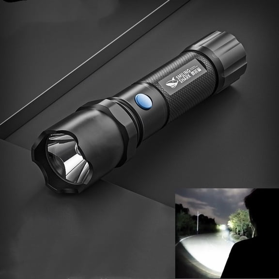 Usmixi LED Flashlight, 1000 Lumens Super Bright Flashlight, Rechargeable Flashlight with 3 Modes, Powerful Handheld Flashlight, Aluminium alloy on sale