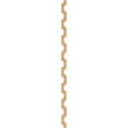 thumbnail image 2 of Ekena Millwork 94"H x 1/4"T Pomeroy Adjustable Wood Decorative Slat Wall Panel Kit, Maple (contains 12 Slats), 2 of 16