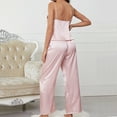 thumbnail image 3 of Spring And Summer Imitation Silk Breathable Lace Suspender Nightgown, Slim And Sexy Pajamas, 3 of 6