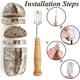 thumbnail image 4 of Bread Cutter Bread Lame Bread Scoring Tool Dough Bread Scoring Knife Tool With 5 Blades & Leather Cover, 4 of 5