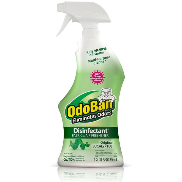 OdoBan Original Eucalyptus Scent Disinfectant Fabric & Air Freshener ...