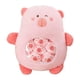 thumbnail image 3 of Almohada de peluche con forma de animalito y minimuñecas abrazables, decoración del hogar rosa, 3 of 9