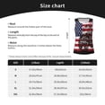 thumbnail image 5 of Gukieu USA Vintage Flag Tractor Print Women's Quick-drying Fitness Vest, Round Neck Sleeveless Fitness T-shirt, Suitable for Yoga, Sports-Medium, 5 of 7