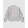 thumbnail image 5 of Men's Obadiah Microfiber Utility Bomber Jacket - Light Gray, Small, 5 of 5