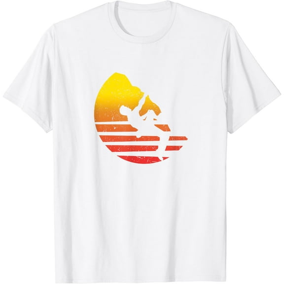 Climbing T-Shirt Mountain Rock Climber Bouldering Gift T-Shirt