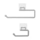 thumbnail image 1 of Roll Paper Holder Toilet Kitchen Tissue Towel Storage Organizer Hanging Rack Bathroom Kitchen Rack, 1 of 5