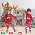 thumbnail image 2 of 2 Sets Inflatable Reindeer Ring Toss Game for Christmas Party (Santa Tree)_Perfect Gift, 2 of 2