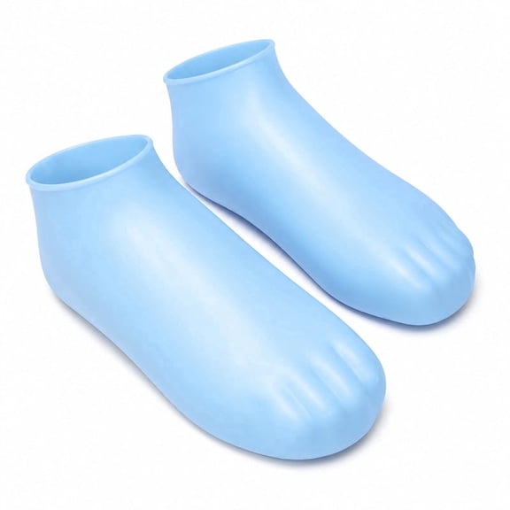 Homivra Soft Silicone Foot Care Socks Waterproof Socks for Men _ 1 Pair