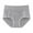 520-Gray, variant on Womens Breathable UnderwearWomens High Waist Full-Coverage Brief Panties Moisture-Wicking Underwear Black