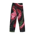 thumbnail image 3 of Lsque Red Viper Jungle Intensity Print Men's Pajama Pants, Lounge Pant - Comfortable Home Wear,Elastic Waistband, Stylish Design-X-Large, 3 of 9