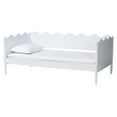 thumbnail image 2 of Baxton Studio Malaya Modern Daybed, Twin, White, 2 of 9