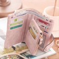 thumbnail image 2 of Wallet Leather Wallet Coin Purse Card Holder Brown, 2 of 5