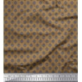 thumbnail image 1 of Soimoi Cotton Duck Fabric Geometric Scale Design,Floral & Ogee Damask Decor Fabric Printed Yard 42 Inch Wide, 1 of 4