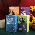thumbnail image 5 of 10pcs New Party Supplies Pumpkin Ghost Snack Food Packing Gift Box Party Decoration Folding Trick or Treat Halloween Candy Box Cookie Bag 10PCS E, 5 of 8