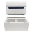 thumbnail image 5 of Wise 8WD95-1B-204 DLX Series 28" Pontoon Bench Seat - Base Only - White, 5 of 6