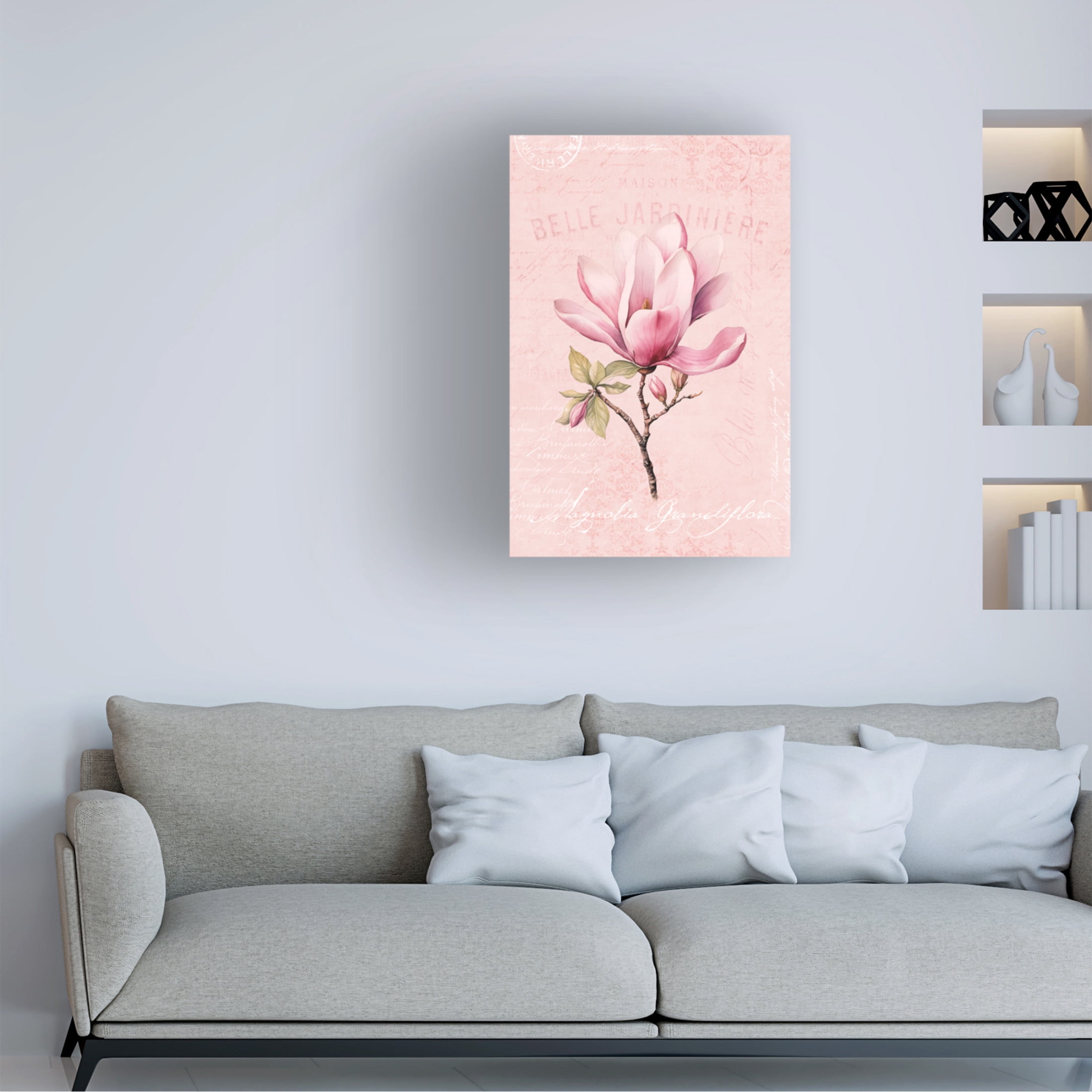 Trademark Fine Art Andrea Haase Magnolia Pink No1 Canvas Wall Art
