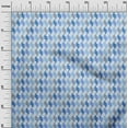 thumbnail image 3 of oneOone Polyester Spandex Light Blue Fabric Geometric Sewing Craft Projects Fabric Prints By Yard 56 Inch Wide, 3 of 5