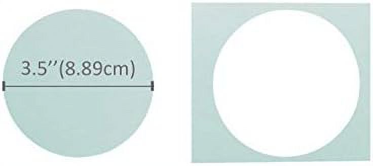 Bira Craft 3.5 inch Circle Lever Action Extra Large Craft Punch for Crafting Scrapbooking