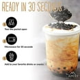thumbnail image 3 of APEXY Instant Boba Pearls, Ready in 30 Seconds, Brown Sugar Tapioca Pearls, 12.69 oz. (6 Individual Packets), Make Fresh, Chewy, Delicious Bubble Tea and Dessert Toppings, Made in Taiwan 1, 3 of 7