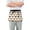 Bulldog Dogs Face, variant on Cutes Sloth with Leaf Server Apron with 3 Pockets Waterproof Waitress Waist Short Apron for Man Woman 12 Inches