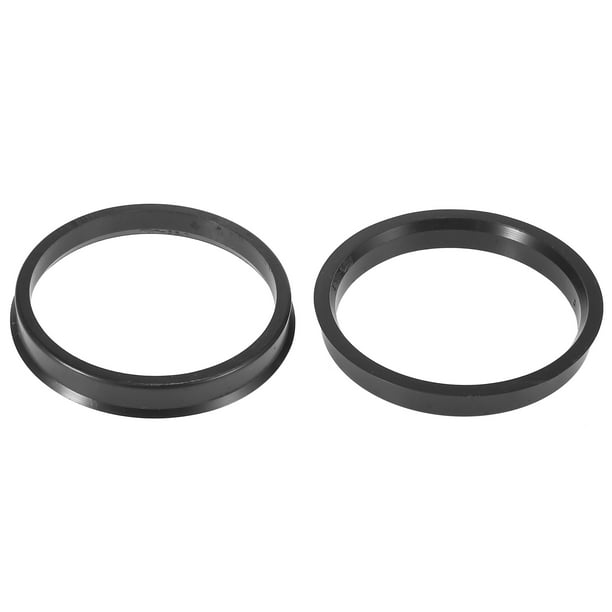 2pcs Bague de Centrage Plastique 67.1mm à 60.1mm Voiture Centrique